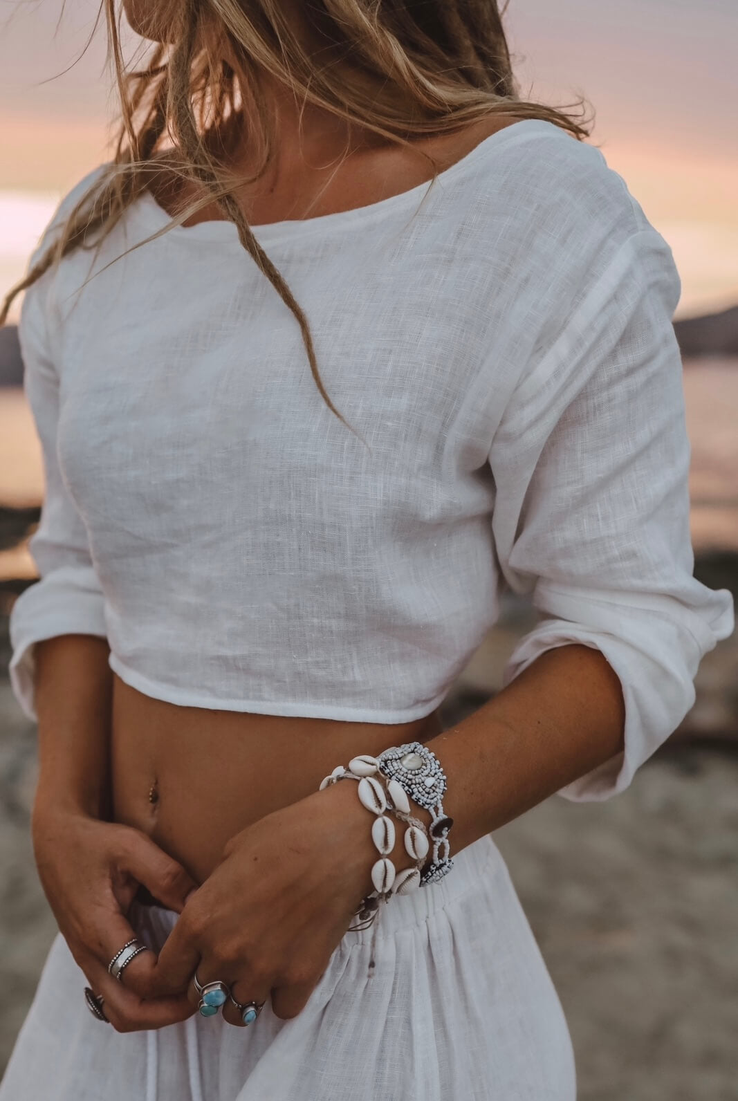 Leinenshirt MOANA - Natur