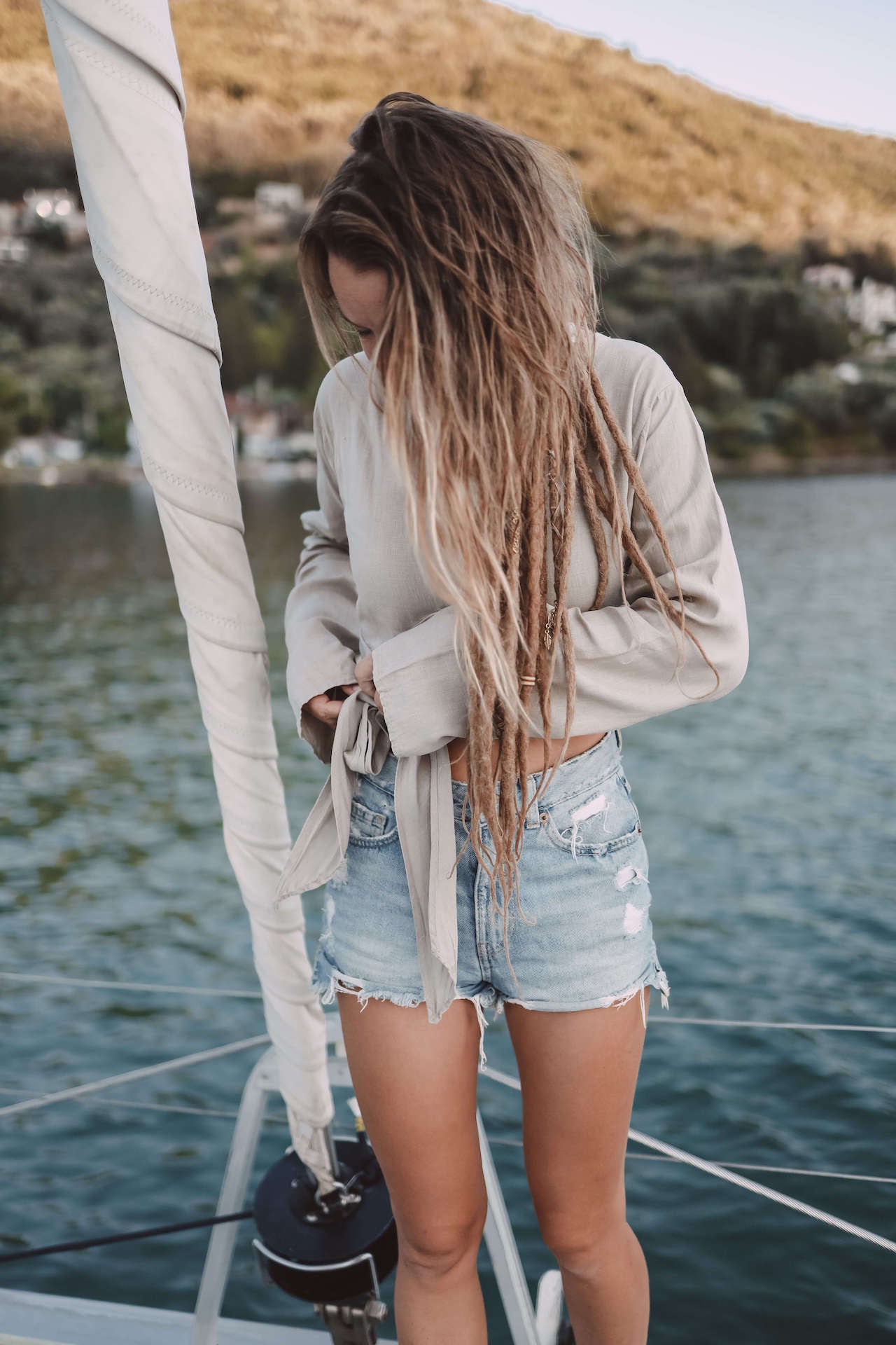Leinenshirt MOANA - Sand