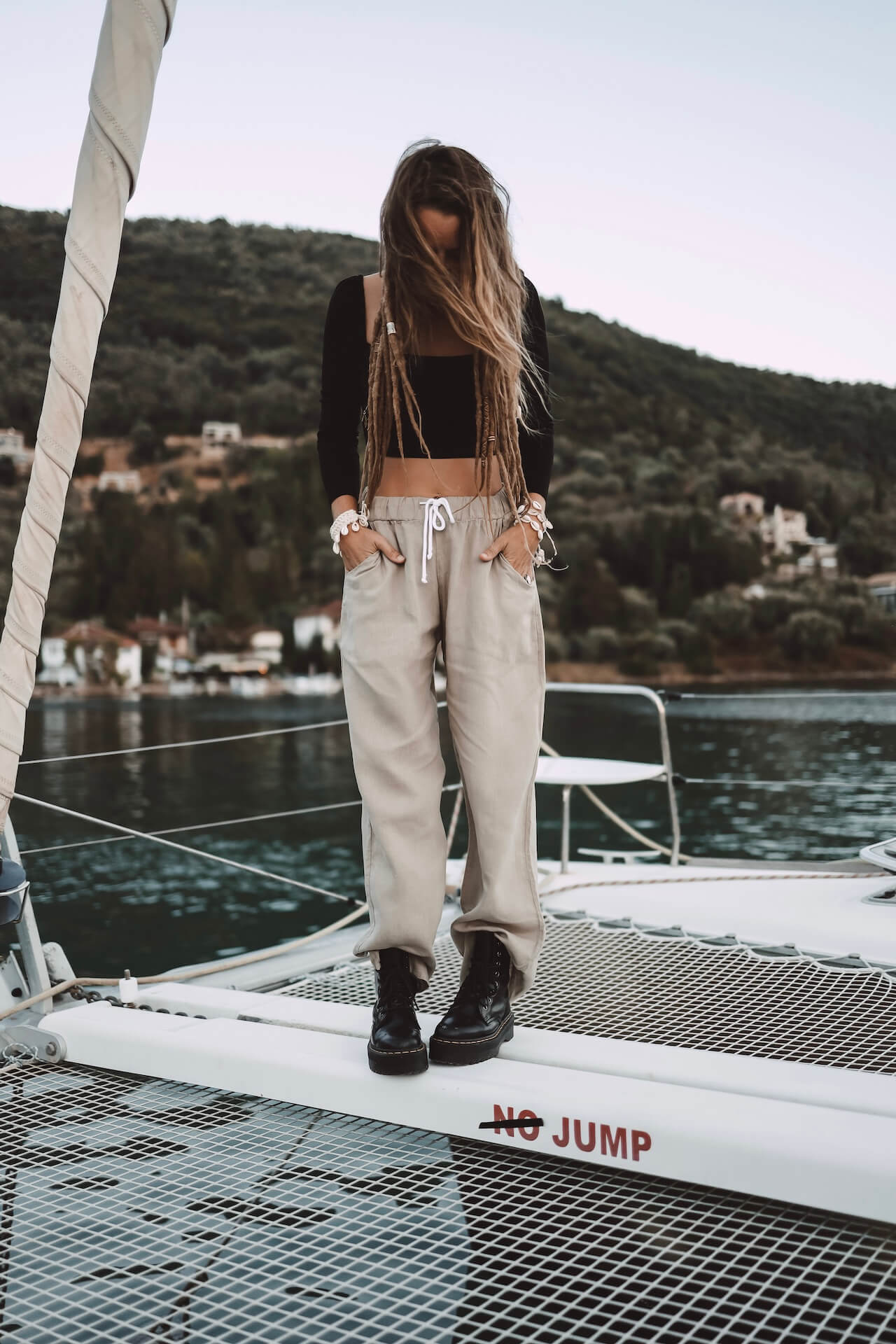 Leinenhose FINDUS (unisex) - Sand