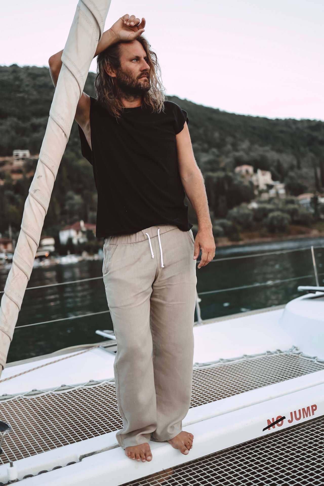 Leinenhose FINDUS aus 100% Leinen