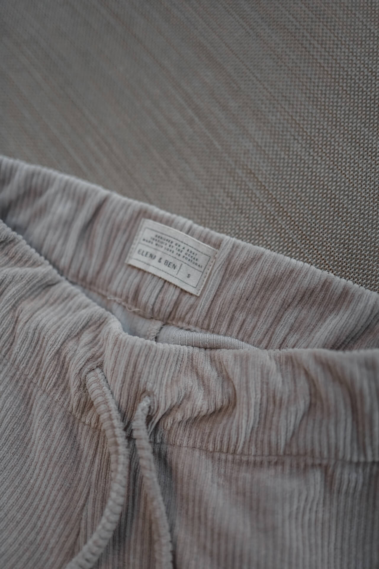 Cord Hose CULATRA - Taupe