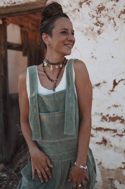 Cord Overall DESERTA - Olive
