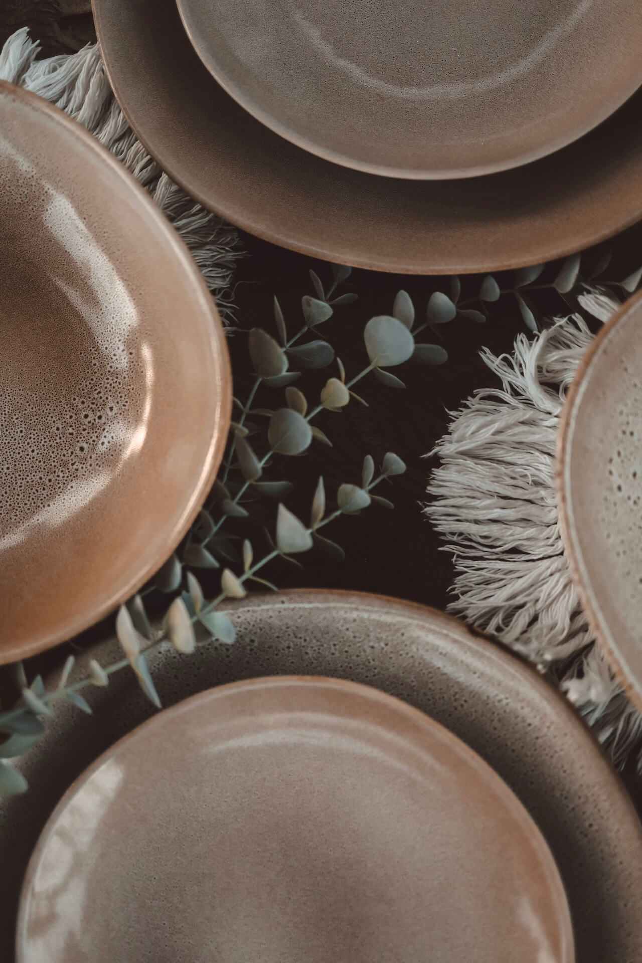 Dinner SET (Kaffeebraun)