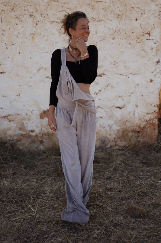 Cord Overall DESERTA - Taupe