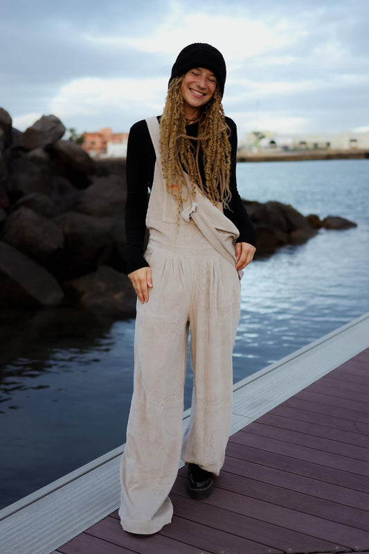 Cord Overall DESERTA - Taupe