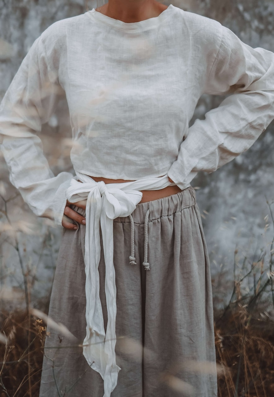 Leinenshirt MOANA - Natur