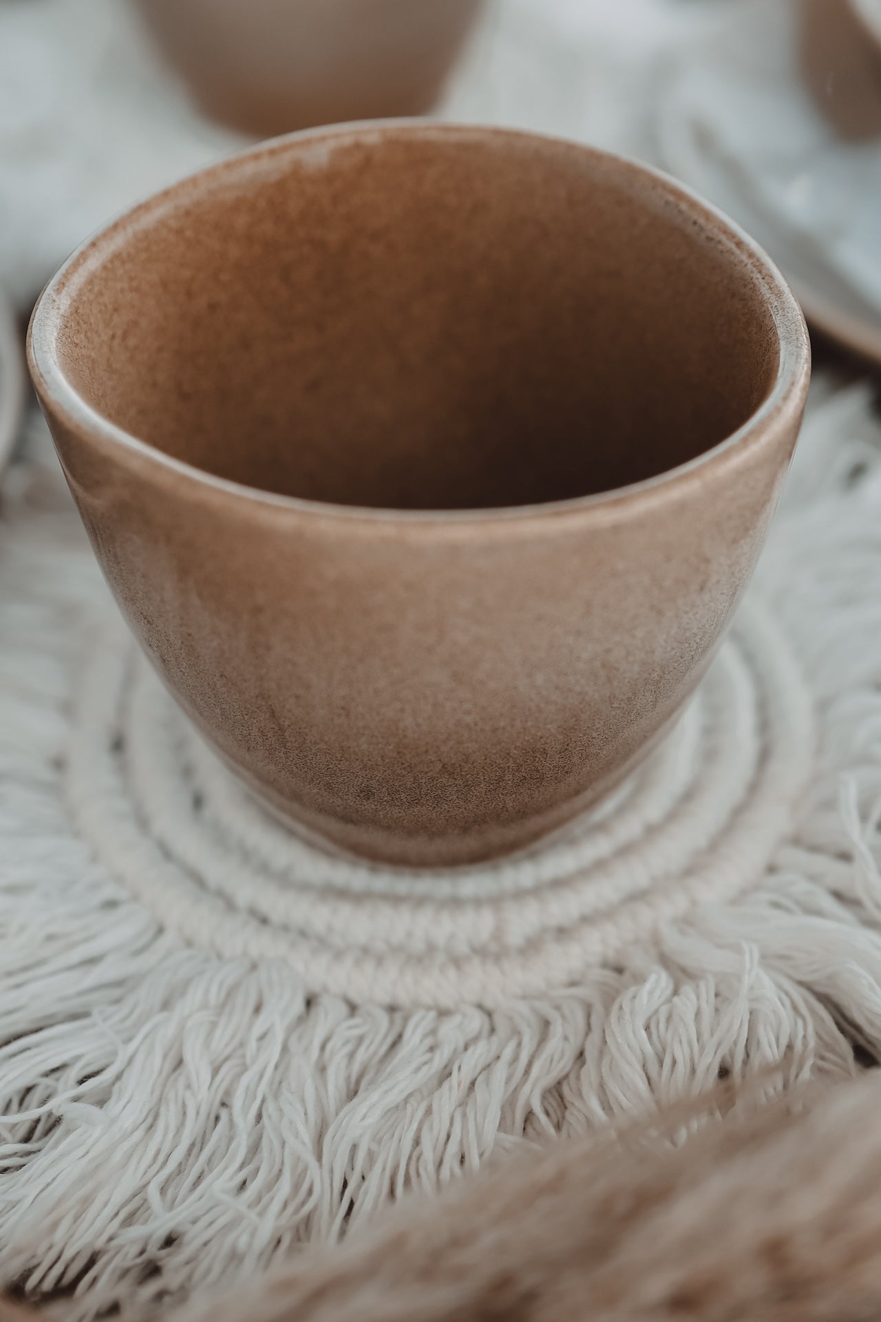 Frühstücks SET (Kaffeebraun)