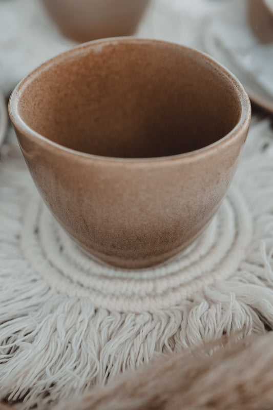 Frühstücks SET (Kaffeebraun)