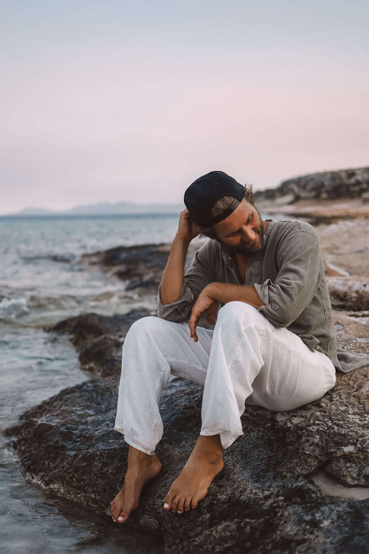 Leinenhose Findus aus 100% LEINEN