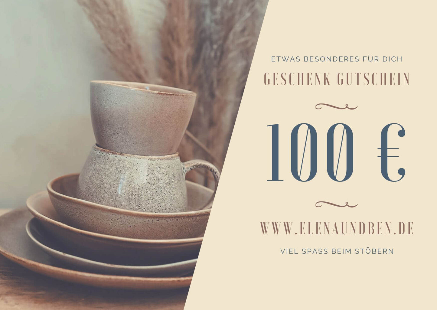 'OHANA' Geschenkgutscheine