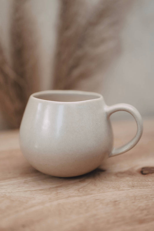 Große Ohana-Tasse 'Vintage' (Beige, matt)