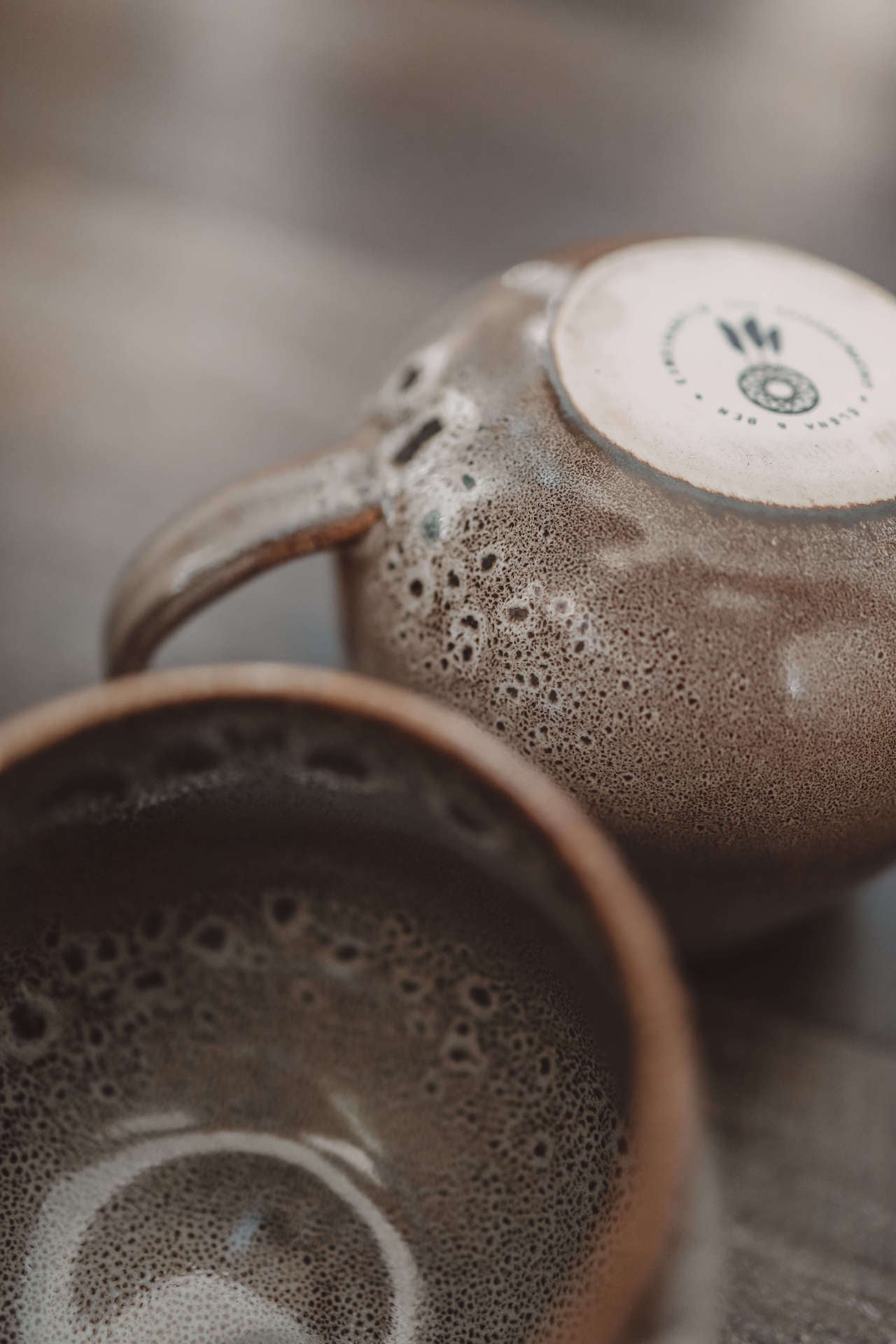 Große Ohana-Tasse KAFFEEGLÜCK (Kaffeebraun)