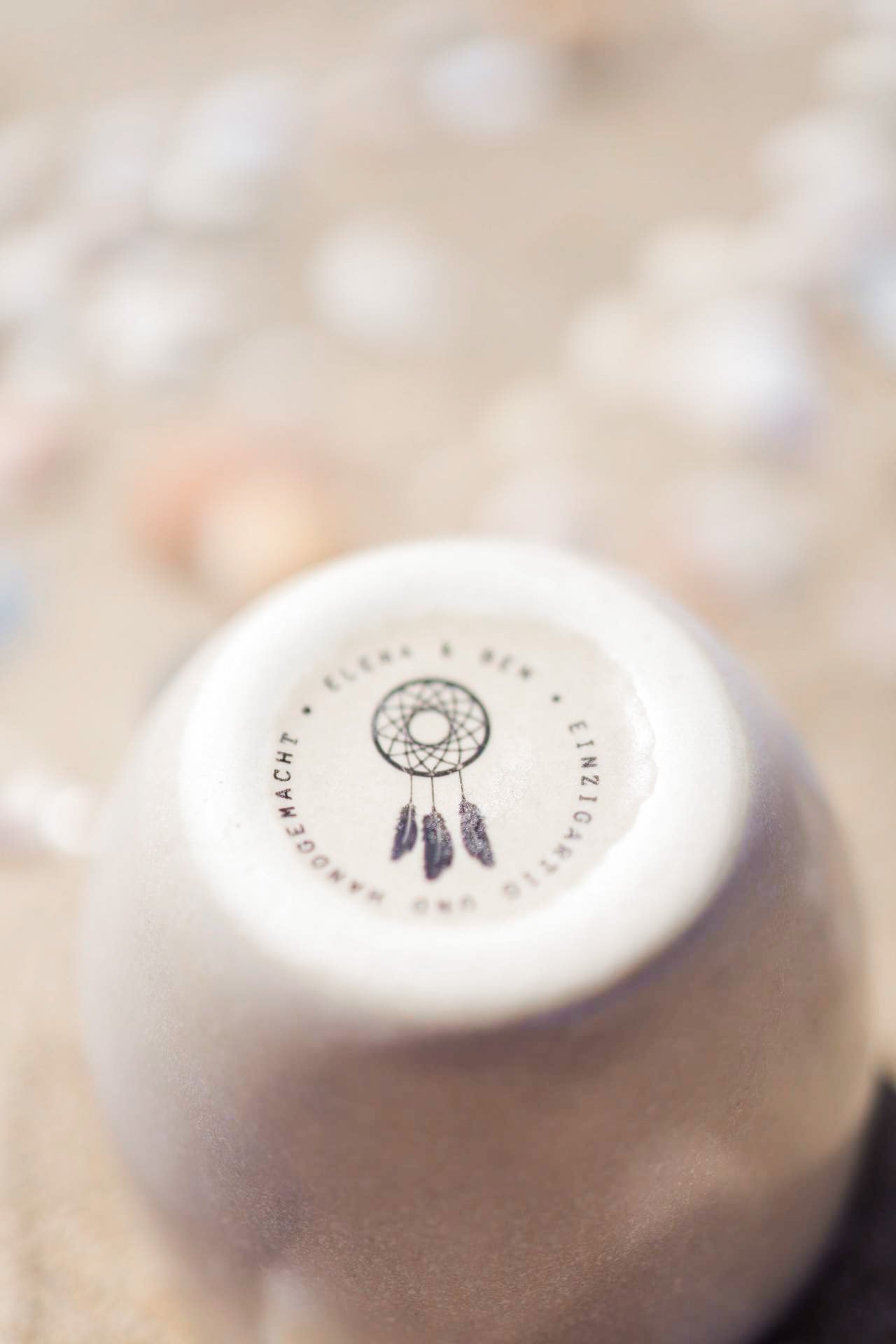 Kleine Tasse PERLE (Perlmutt matt)