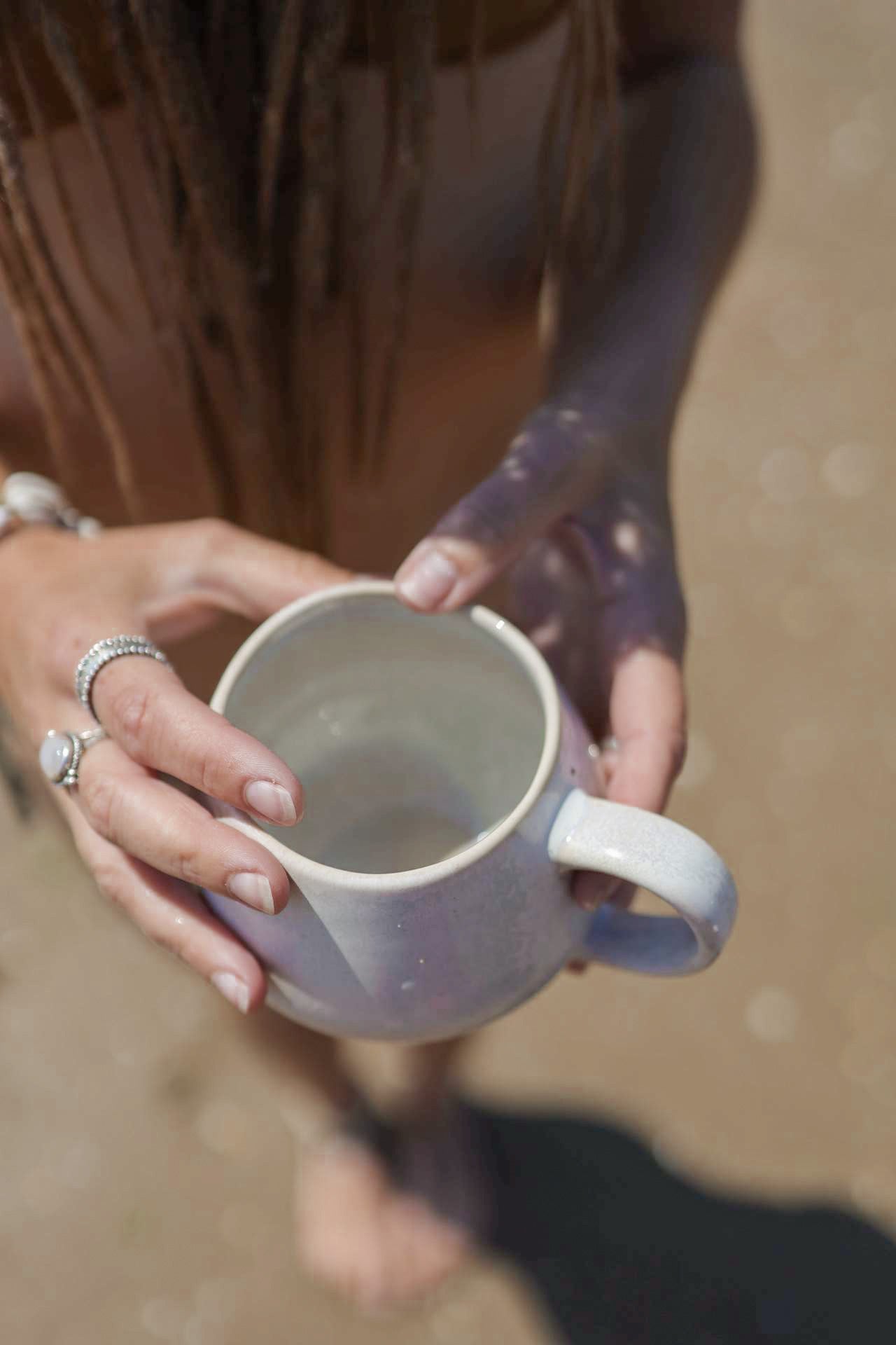 Große Ohana-Tasse MEERESBRISE (Perlmutt)