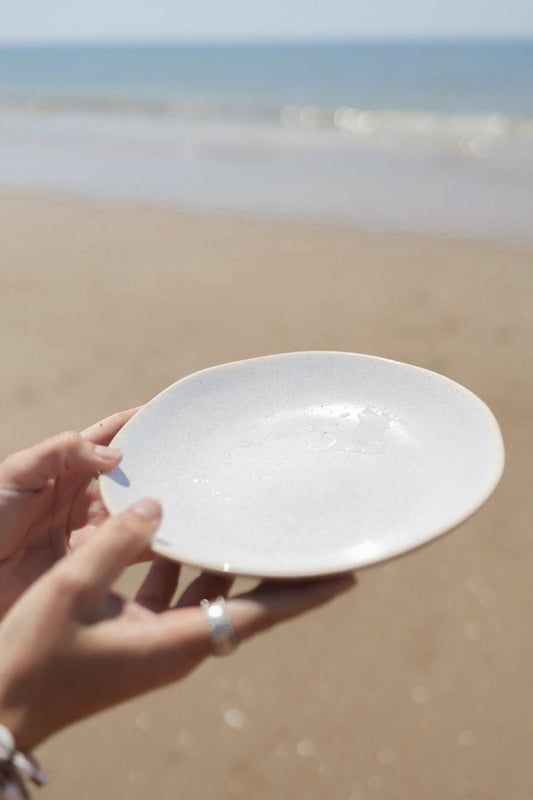 Kleiner Teller (Perlmutt matt)