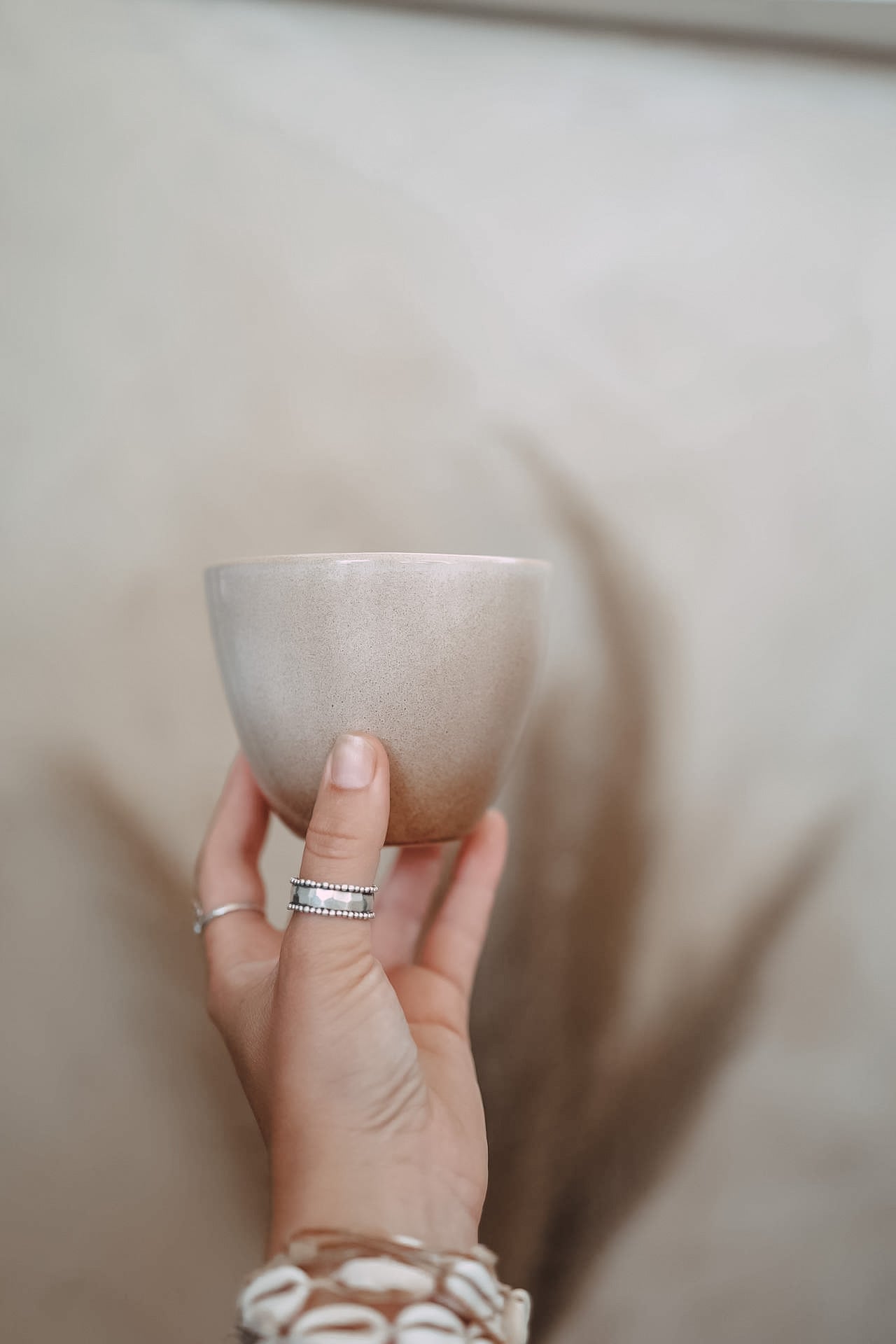 Kleine Tasse SANDSTURM (Kaffeebraun)