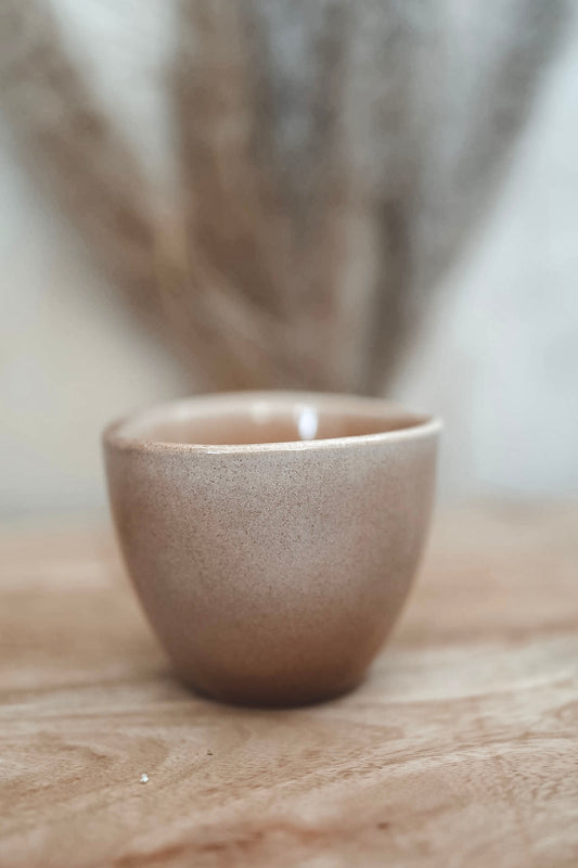 Kleine Tasse SANDSTURM (Kaffeebraun)