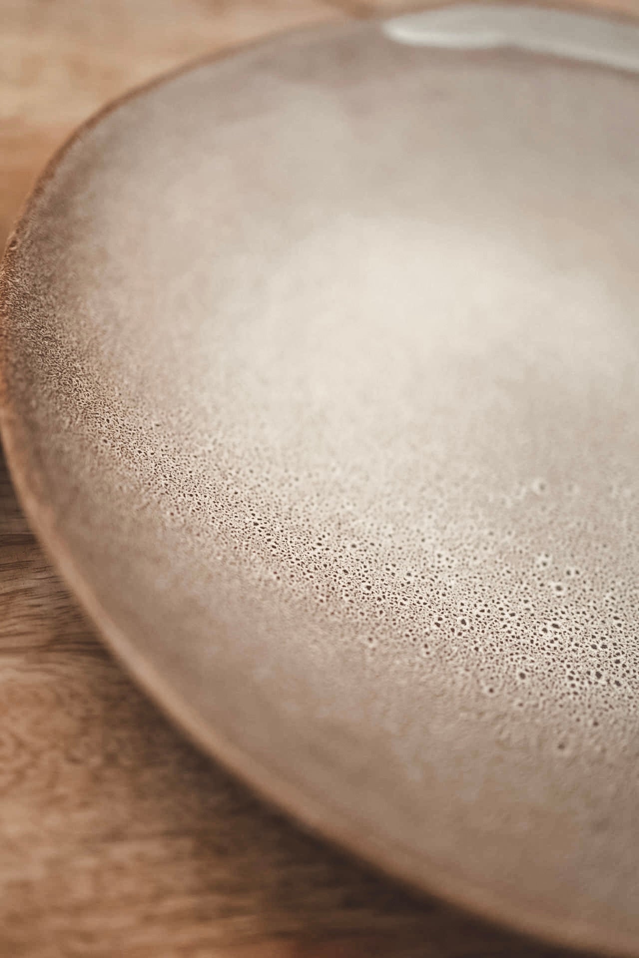 Großer Teller (Kaffeebraun)