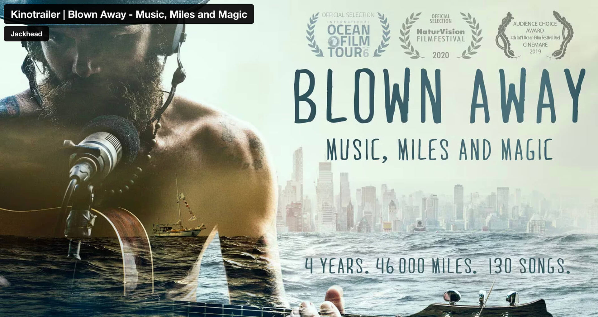 Video laden: ‚Blown Away‘ ist ein Doku-Roadmovie über unsere vierjährige Reise mit Boot und Bus rund um die Welt.