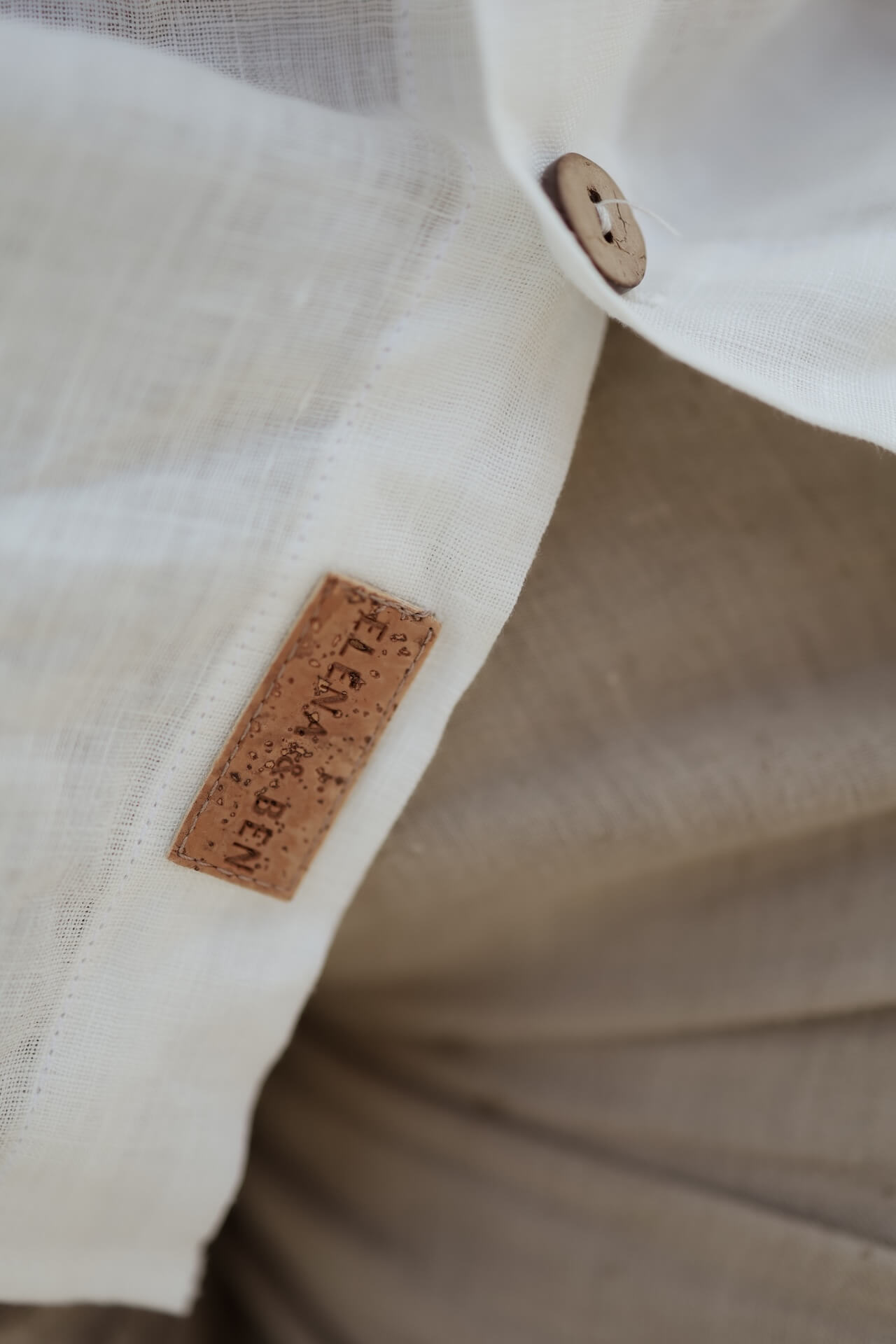 UNISEX Leinenhemd ARMONA - Natur