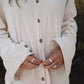 UNISEX Cord Hemd TAVIRA - Natur