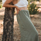 Leinenhose KALEA - Olive