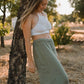 Leinenhose KALEA - Olive