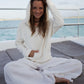 UNISEX Cord Hoodie FARO - Natur