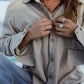 UNISEX Cord Hemd TAVIRA - Taupe