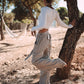 Leinen Overall FUSETA - Sand