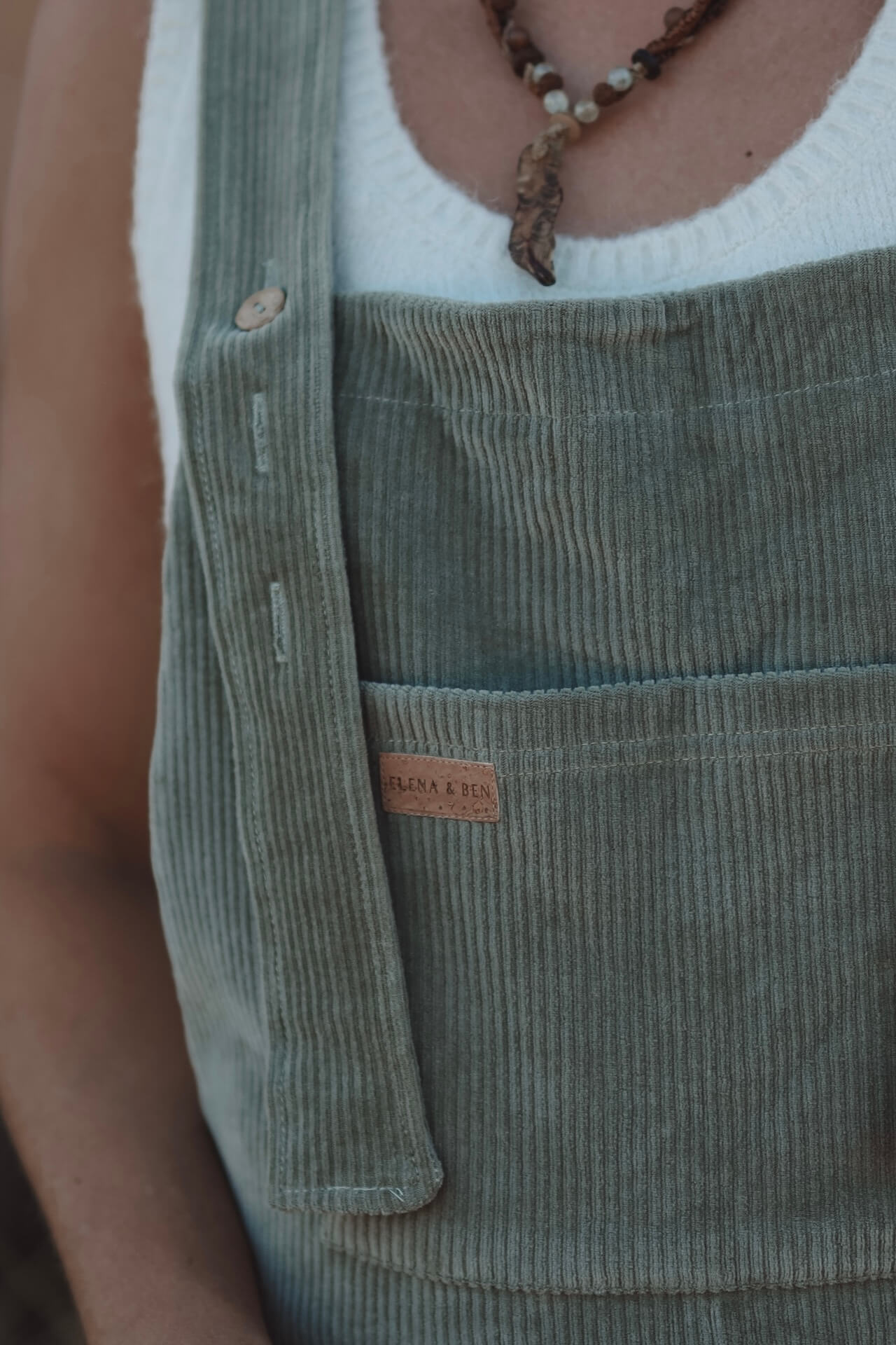 Cord Overall DESERTA - Olive