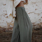 Leinenhose KALEA - Olive