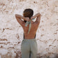 Leinen Overall FUSETA - Olive