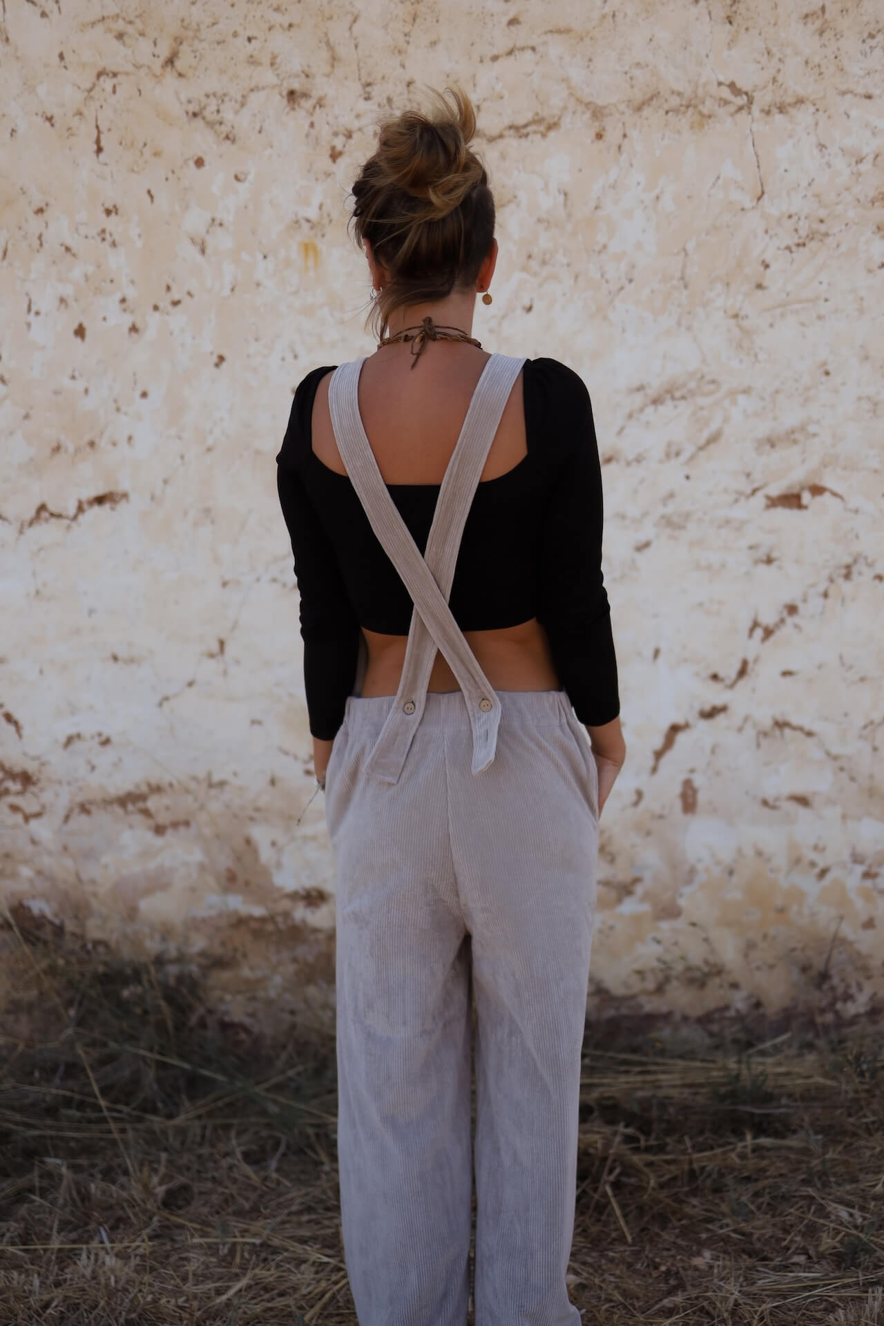 Cord Overall DESERTA - Taupe