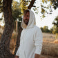UNISEX Cord Hoodie FARO - Natur