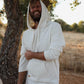 UNISEX Cord Hoodie FARO - Natur