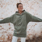 UNISEX Cord Hoodie FARO - Olive
