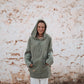 UNISEX Cord Hoodie FARO - Olive