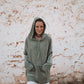 UNISEX Cord Hoodie FARO - Olive